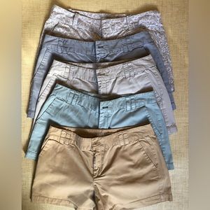 LOFT shorts bundle lot of 5 size 8